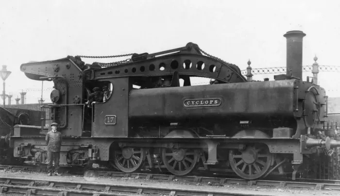 Framed Print : 0-6-4 crane tank locomotive, No 17, Cyclops Framed Print : 0-6-4 crane tank locomotive, No 17, Cyclops