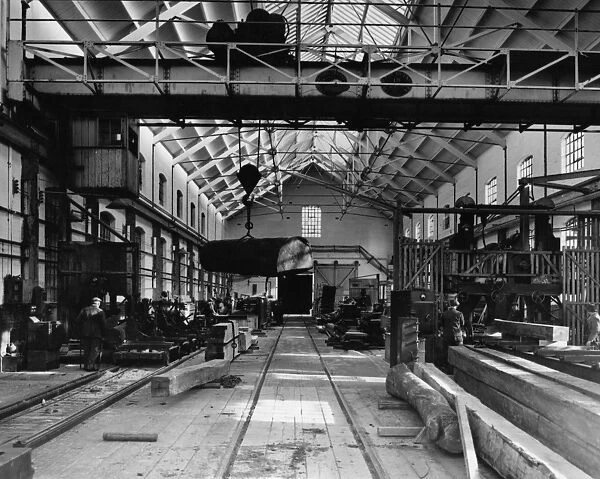 No 1 Shop, Sawmill, c1950s