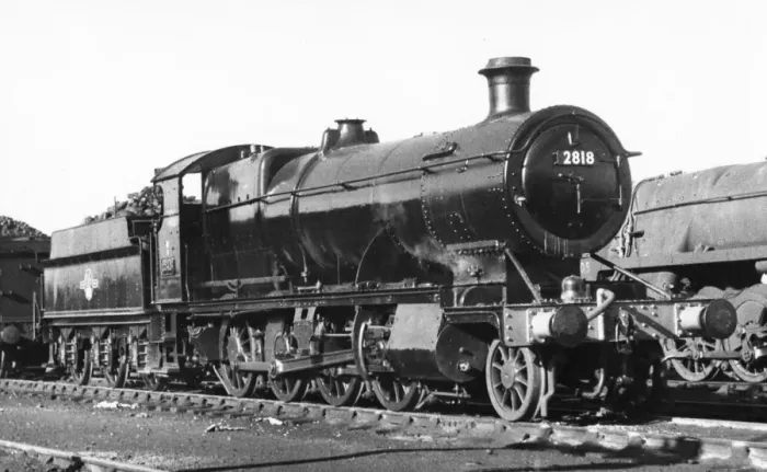 Framed Print : 2-8-0 Freight Locomotive No. 2818
