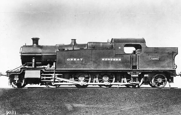 2-8-2 tank locomotive No. 7200