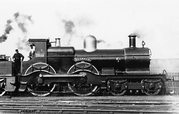 No 3300 Hotspur. 4-4-0 Badminton class locomotive