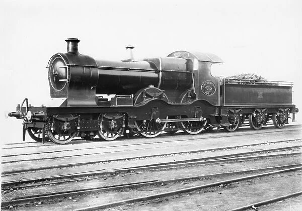 No 3310 Waterford. 4-4-0 Badminton class locomotive. LAter renumbered 4118
