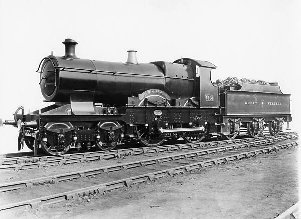 No 3408 Ophir. 4-4-0 Atbara Class locomotive, built 1901. Later renamed Killarney in 1907