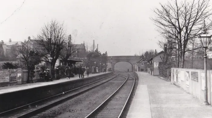 Framed Print : Acocks Green Station, c. 1890s
