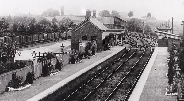Adderbury Station, Oxfordshire, c. 1910