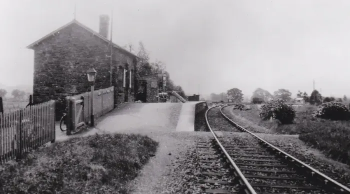 Framed Print : Almeley Station, Herefordshire, c. 1920s