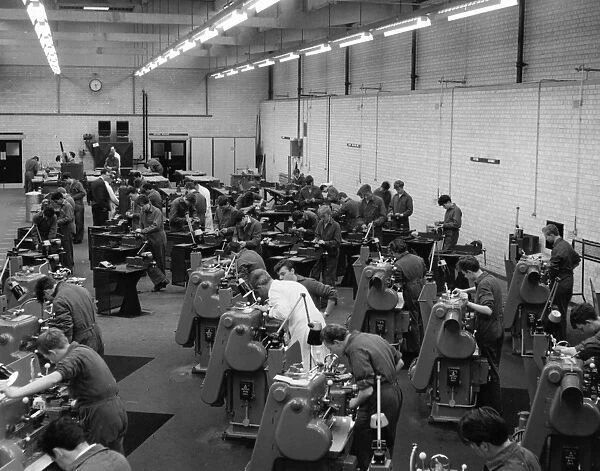 Apprentice Training School, Machine Shop, c1963