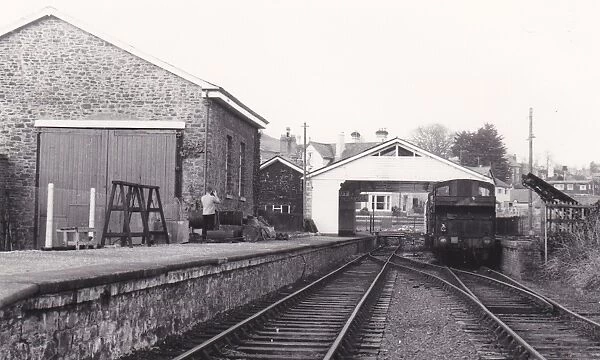 Ashburton Station, Devon, c.1960