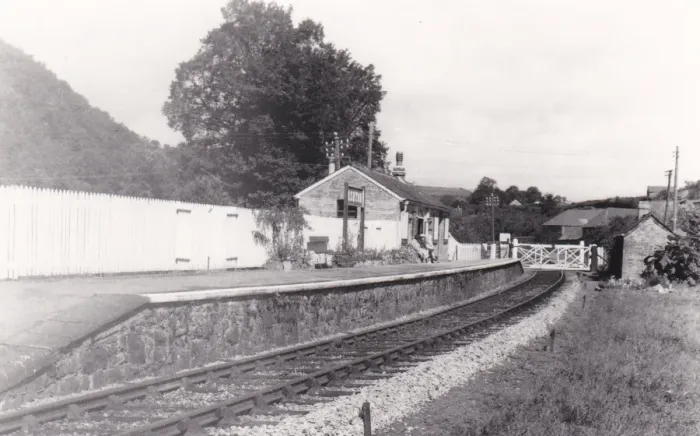 Framed Print : Ashton Station, Devon, c. 1950s