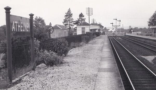 Athelney Station, Somerset, c. 1960