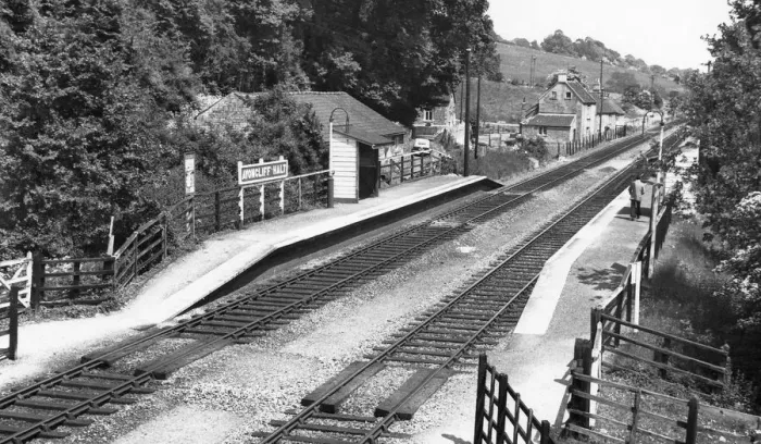 Framed Print : Avoncliff Halt, c. 1940