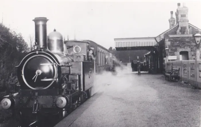 Framed Print : Avonwick Station, Devon, c. 1950s