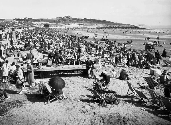 Barry Island, Glamorgan, Wales, August 1927