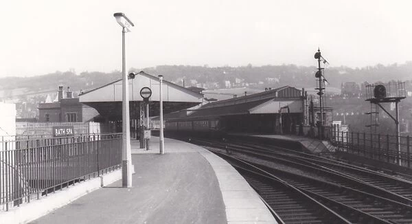 Bath Spa Station, Somerset, c.1960