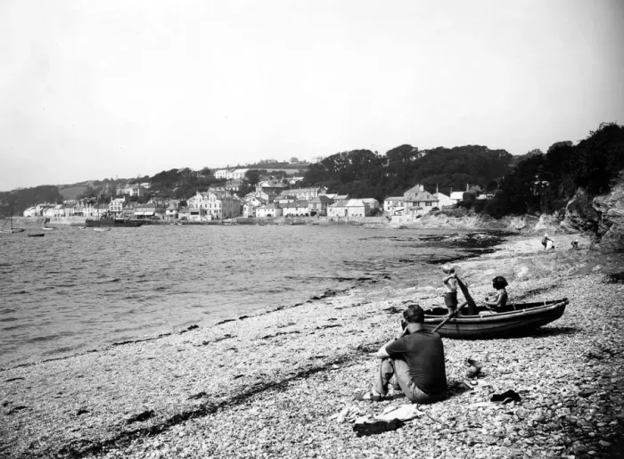Framed Print : Across the Bay at St Mawes, Cornwall, September 1937