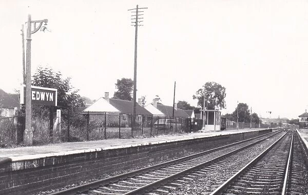 Bedwyn Station, c.1970