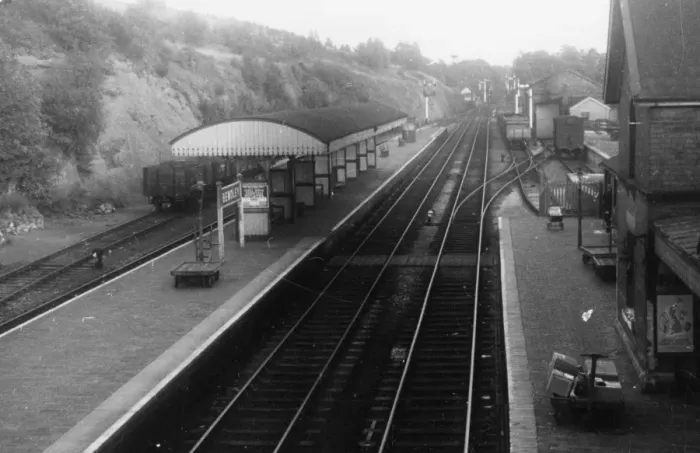 Framed Print : Bewdley Station, c. 1950s