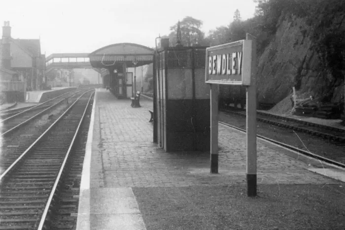 Framed Print : Bewdley Station, c. 1950s