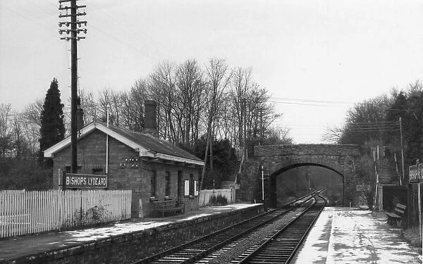 Bishops Lydeard Station, about 1960