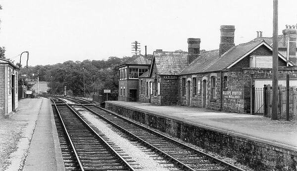 Bishops Nympton and Molland Station, Devon, c.1960