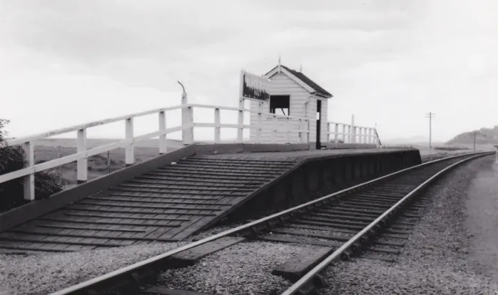 Framed Print : Black Rock Halt, Gwynedd, Wales, c. 1960s