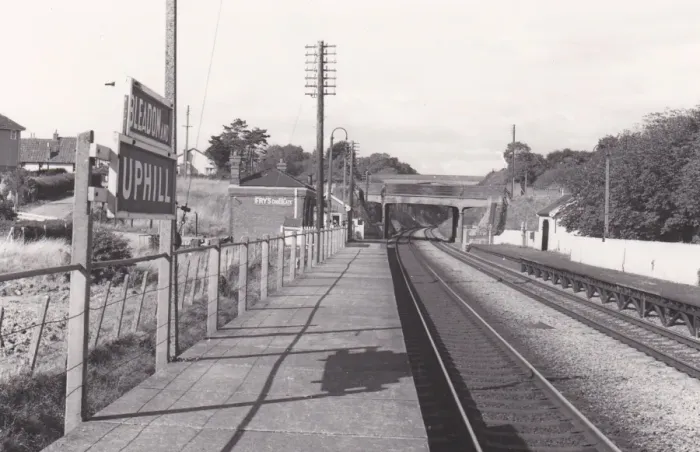 Framed Print : Bleadon and Uphill Station, Somerset, c. 1950s