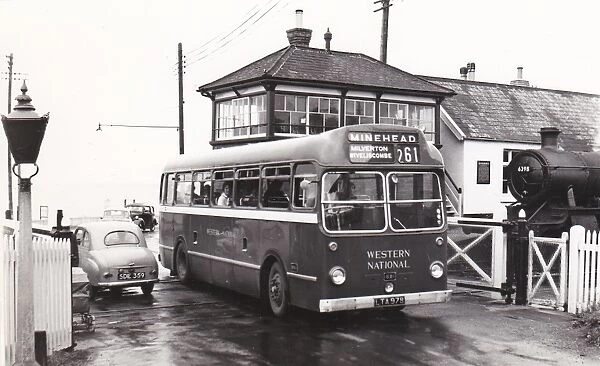 Blue Anchor Station, Somerset, c.1960