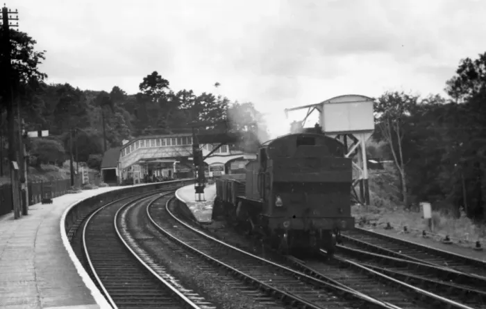 Framed Print : Bodmin Road Station, c. 1950s Framed Print : Bodmin Road Station, c. 1950s