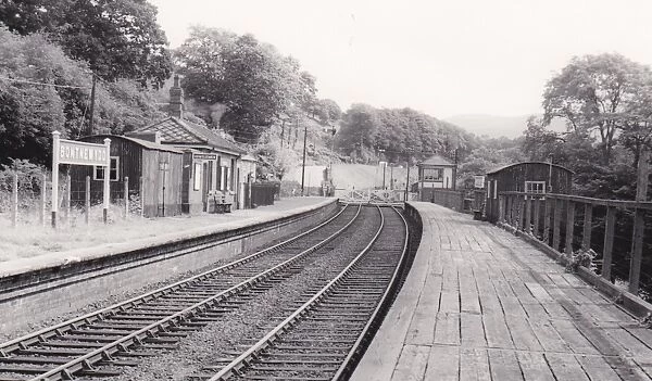Bont Newydd Station, c.1960