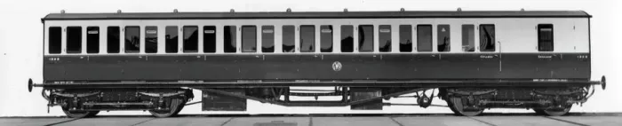 Framed Print : Brake third class carriage No. 1323 Framed Print : Brake third class carriage No. 1323