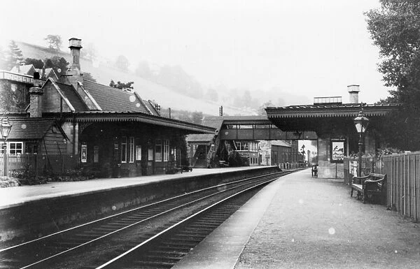 Brimscombe Station, Gloucestershire, c.1920