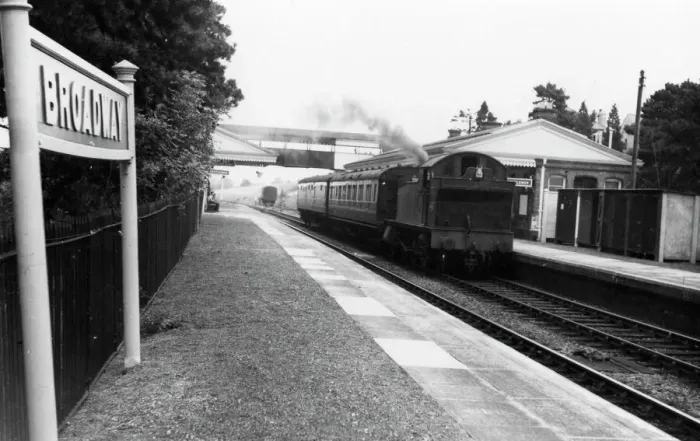 Framed Print : Broadway Station, c. 1957