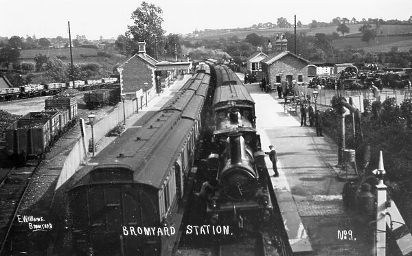 Bromyard Station, Herefordshire, c. 1900