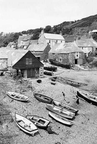 Cadgwith Beach, Cornwall, c.1920s