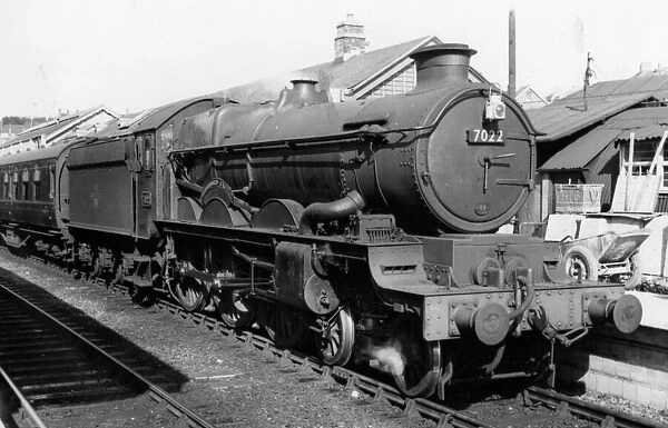 Castle Class locomotive no. 7022, Hereford Castle, c.1950s
