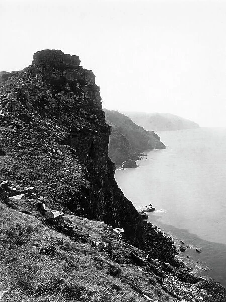 Castle Rock at Lynmouth, Devon, c. 1920s