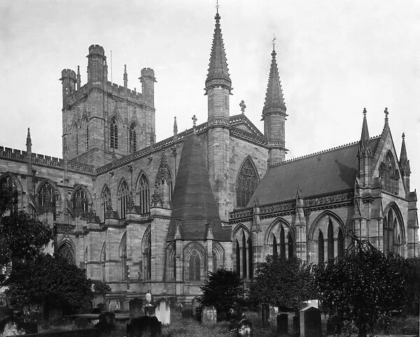 Chester Cathedral, Cheshire, 1924
