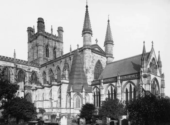 Framed Print : Chester Cathedral, Cheshire, c. 1920s Framed Print : Chester Cathedral, Cheshire, c. 1920s
