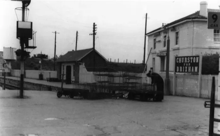 Framed Print : Churston Station, about 1960 Framed Print : Churston Station, about 1960