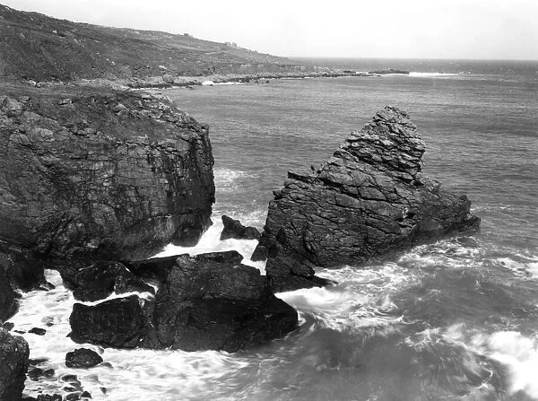 Clodgy Point, St Ives, Cornwall, June 1946