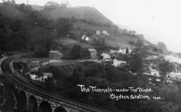 Framed Print : Clydach Station, Monmouthshire, c. 1910 Framed Print : Clydach Station, Monmouthshire, c. 1910