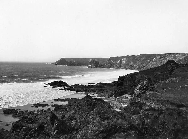 The Coastline Between Lizard and Kynance Cove, Cornwall, July 1924