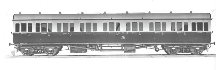 Framed Print : Composite Carriage No. 6572 Framed Print : Composite Carriage No. 6572