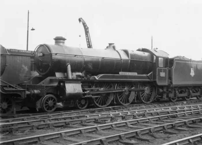 Framed Print : County Class locomotive, no. 1005, County of Devon Framed Print : County Class locomotive, no. 1005, County of Devon