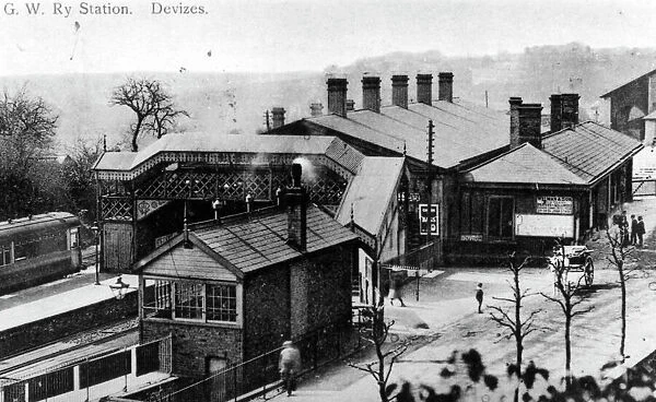 Devizes Station, c. 1900
