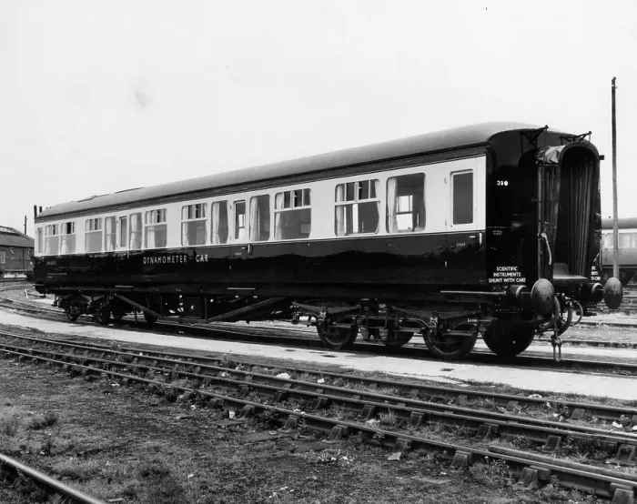 Framed Print : Dynamometer Car No. 150192, May 1961