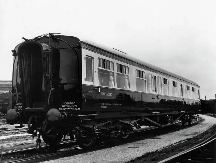 Framed Print : Dynamometer Car No. DW150192, May 1961
