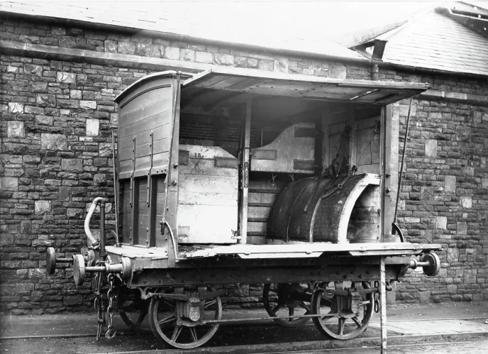 Framed Print : Early GWR Horse Box