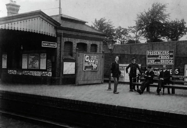 Evesham Station, c1910
