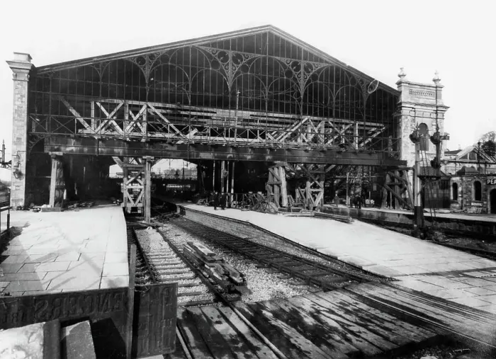Framed Print : Exeter St Davids Station, c. 1912